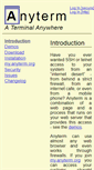 Mobile Screenshot of anyterm.org